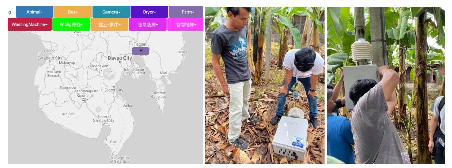 Figure 6. AgriTalk deployment in the Philippines.