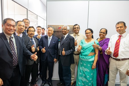 臺斯環境變遷海外科研中心於斯里蘭卡斯里賈亞瓦德納普拉大學揭牌成立